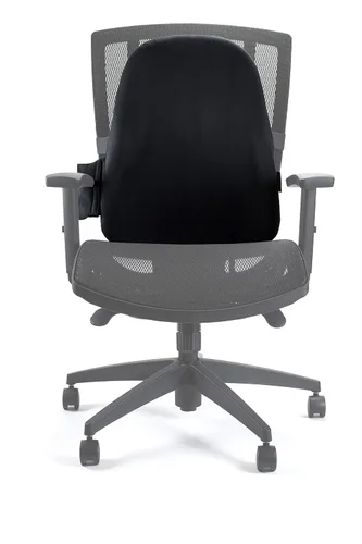 Vista 2 de ObusForme Almohada de apoyo lumbar para silla Cojín de respaldo de espuma duradera Almohadilla lumbar inflable ajustable CustomAIR Hogar