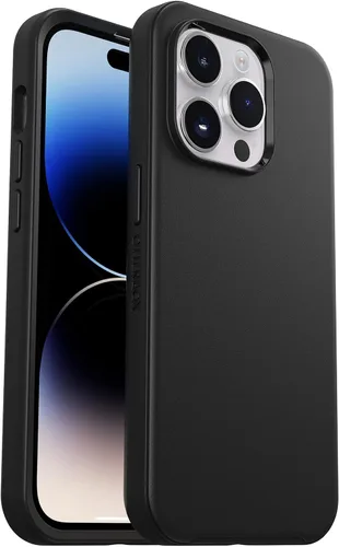 Vista 7 de OtterBox Funda para iPhone 14 Pro Commuter Series, negra, delgada y resistente, apta para bolsillo, con protección de puerto