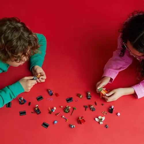 Vista 5 de LEGO Minifigures Dungeons & Dragons - Paquete de 6 juguetes para niños y niñas a partir de 5 años - Figuras coleccionables para niños y adultos