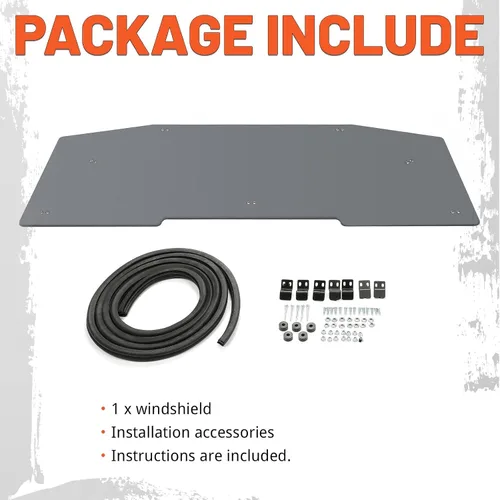 Vista 7 de Kojem Parabrisas compatible con Can-Am Defender HD 5 HD 8 10 MAX 16-23