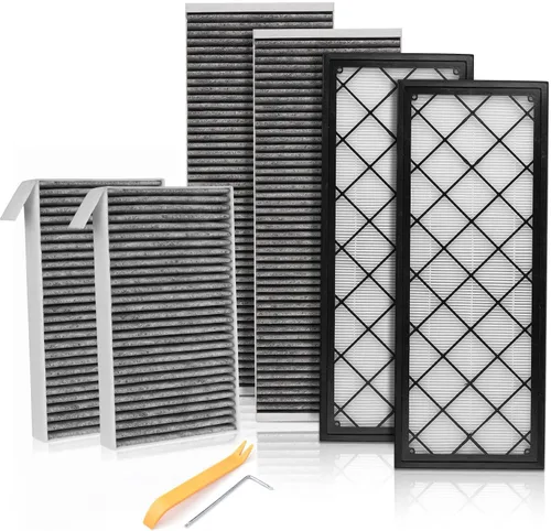 Vista 10 de Filtro de aire de motor y cabina apto para Mazda 3 2019-2026, CX-30 2019-2026, CX-50 2023-2026 (CX50 no para híbrido). Filtro de cabina de carbón
