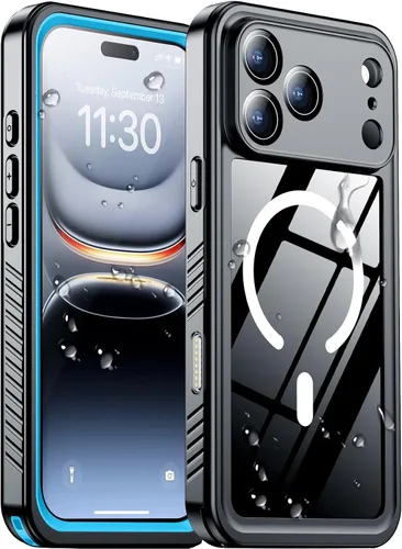 Vista 56 de Funda impermeable para iPhone 12, impermeable, antideslizante, a prueba de golpes, para iPhone 12, color negro