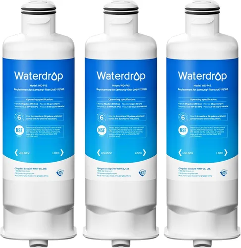 Vista 13 de Waterdrop WDS-F45 Filtro de agua, repuesto para Samsung® DA97-17376B