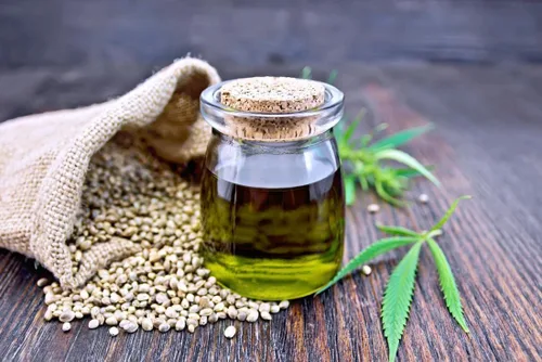 Vista 5 de Organic Pure Oil 4 onzas de aceite de semillas de cáñamo 100% orgánico y natural sin refinar prensado en frío, de calidad farmacéutica superior