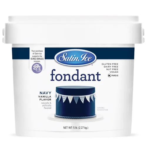Vista 9 de Satin Ice - Fondant de café moca y menta Blanco
