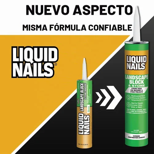 Vista 2 de Liquid Nails LN-905, Landscape, adhesivo, 10 onzas