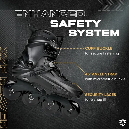 Vista 3 de FlyingEagle X7F Reaver - Patines en línea para adultos, zapatos de patinaje de velocidad en línea para adultos, patines en línea para adultos