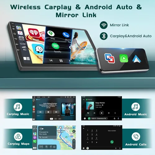 Vista 4 de 8 Core 4+64G 9 "Android 15 Estéreo del coche para Hyundai Elantra 2011-2013