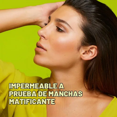 Vista 5 de AEROBLEND Pro Makeup Setting Mist - Espray fijador mate grande de 3.4 fl oz (3.38 fl oz), impermeable, a prueba de manchas, de larga duración