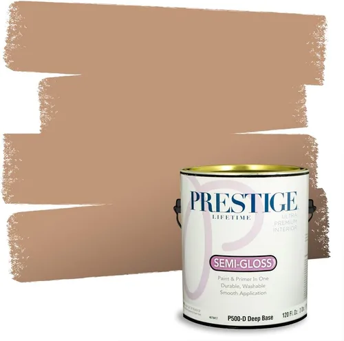 Vista 130 de PRESTIGE Pintura exterior e imprimación en uno, bronceado Aberdeen, plano, 1 galón
