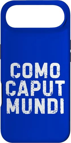 Vista 27 de Como Caput Mundi Città Simpatica Uomo Donna Bambino Case for iPhone 16