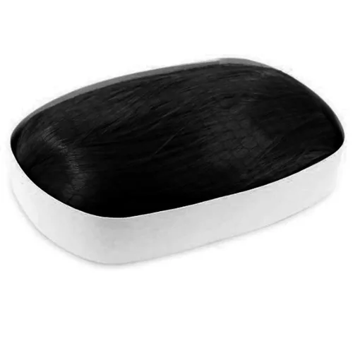 Vista 2 de Peluca de cosplay para mujeres con gorra, peluca de 28in largo y ondulado resistente al calor de AKStor, Negro