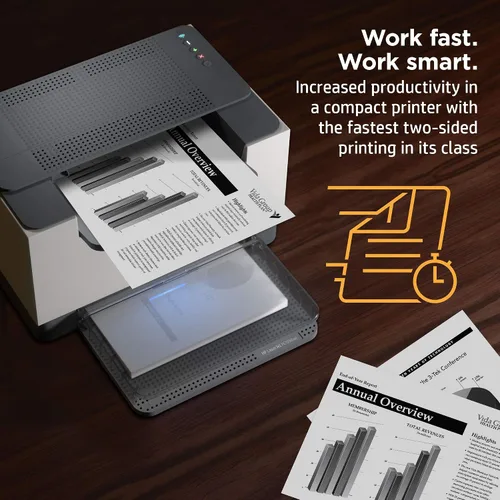 Vista 5 de HP LaserJet M209dwe 6GW62E - Impresora monocromática inalámbrica con Ethernet e impresión rápida a 2 caras, HP+ y 6 meses de Instant Ink gratis