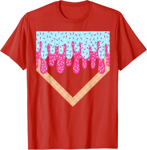 Vista 91 de Baseball Drip Boys Home Plate Ice Cream Sport Players & Fans Camiseta