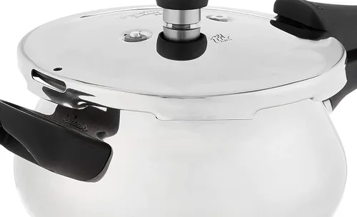 Vista 3 de Prestige Mini olla a presión de acero inoxidable de lujo, 3.3 litros
