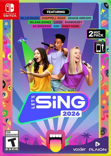 Vista 8 de Let’s Sing 2026 + 2 Mics - PlayStation 5