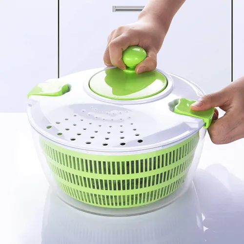 Vista 3 de 7 en 1 Multifunción Cocina Gadget Set 4L Ensalada Spinner Secador Vegetal Rallador Cortador