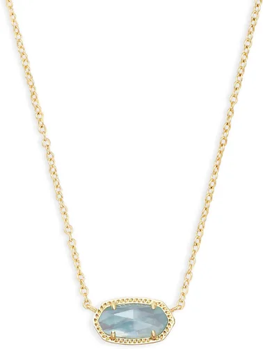 Vista 91 de Kendra Scott - Collar Elisa con dije para mujer, joyería de moda, chapado en oro de 14 quilates