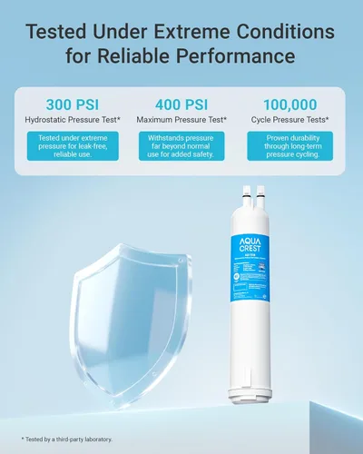 Vista 7 de AQUA CREST EDR3RXD1 Reemplazo para 4396841, Filtro Everydrop® 3, 4396710, Kenmore® 46-9083, 46-9030, Filtro de agua para refrigerador, 1 Filtro