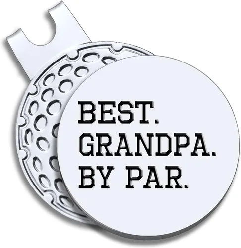 Vista 15 de Men Golf Ball Marker with Magnetic Hat Clip, Funny Golf Accessories Gifts for Men, Novelty Birthday Gifts for Male Golfer Fan