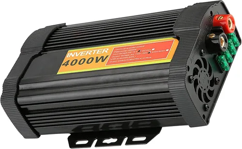Vista 8 de Inversor de corriente para coche, 12 V CC a 110 V CA 4000 W Auto Voltaje Transformador Inversor Convertidor Coche