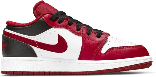 Vista 2 de Nike - Tenis de baloncesto para hombre, negro, blanco, rojo (WhiteGym Red-Black)