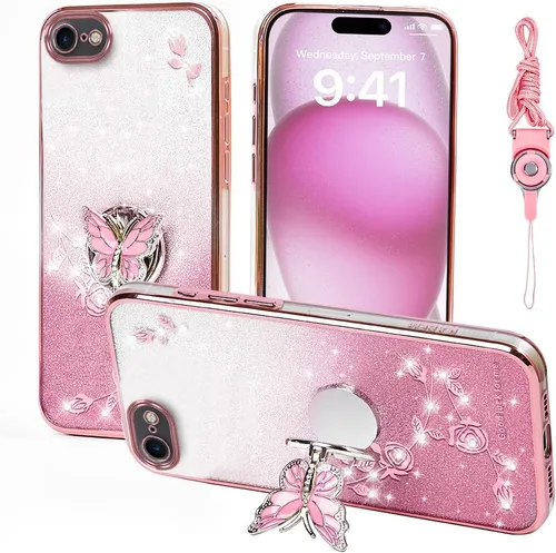 Vista 24 de para Apple iPhone 6 (12 cm) Funda para teléfono, para iPhone 6S Funda para teléfono móvil para mujeres y niñas, Funda protectora de TPU con diseño
