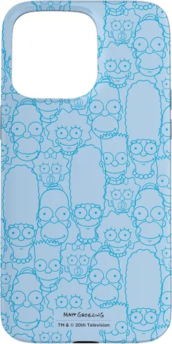 Vista 28 de Funda con estampado de personajes de The Simpsons Springfield para iPhone 16