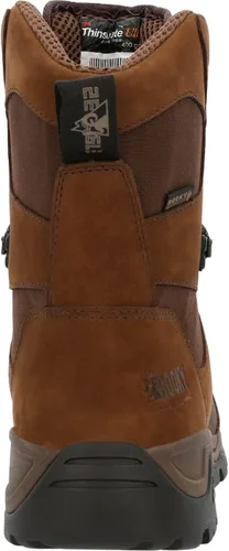 Vista 4 de Rocky Botas al aire libre aisladas impermeables 14.11oz de la montaña roja