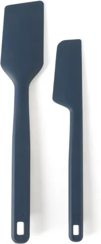 Vista 16 de Calphalon Raspador de tarros de borde, espátula de silicona de 9 pulgadas, raspador de limpieza flexible para tarros, botellas y recipientes