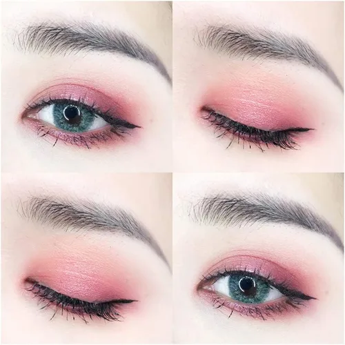 Vista 6 de Paleta de sombra de ojos de la belleza de 18 colores, polvo liso pigmentado encantador del maquillaje del ojo