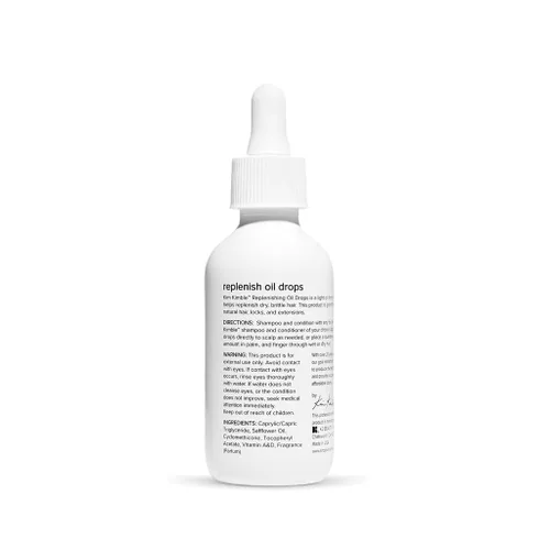 Vista 2 de Reponer gotas de aceite para cabello seco y quebradizo, 2 onzas líquidas / 2.0 fl oz