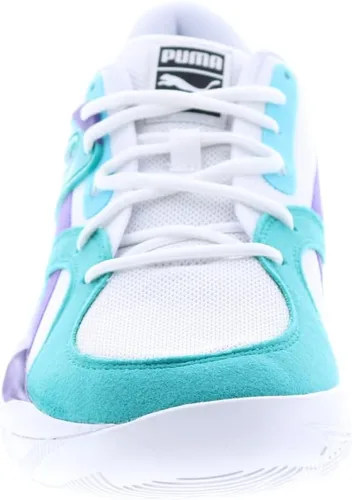 Vista 3 de PUMA Hombres TRC Blaze Court Baloncesto Zapatillas - Blanco