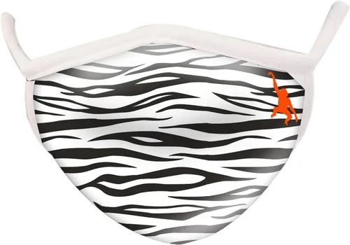 Vista 9 de Máscara facial Wild Republic Wild Smiles, máscara facial reutilizable, lavable, máscara de medio rostro Acuático