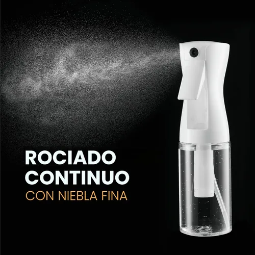 Vista 3 de Paquete de 2 botellas de spray continuo – Pulverizador de niebla ultrafina Botella de spray de agua para botella de spray de cabello Botellas
