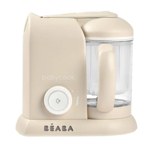 Vista 4 de BEABA Babycook Solo - Máquina de alimentos para bebés 4 en 1, procesador de alimentos para bebés, vaporera de alimentos para bebés, capacidad grande
