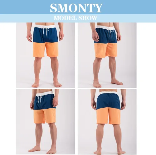 Vista 2 de Traje de baño para hombre, de secado rápido, traje de baño de playa para hombre