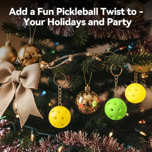 Vista 8 de Juego de llaveros de pickleball 8162448 - Regalos únicos divertidos para mujeres, hombres y amantes - Accesorios de equipo a granel para recuerdos