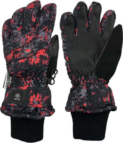 Vista 31 de N'Ice Caps - Guantes térmicos de invierno para niños, impermeables y cálidos Negro