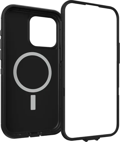 Vista 5 de OtterBox - Funda para iPhone 15 Pro Max Defender Series XT, color negro, sin pantalla, resistente, se ajusta a MagSafe, accesorio de cordón, funda