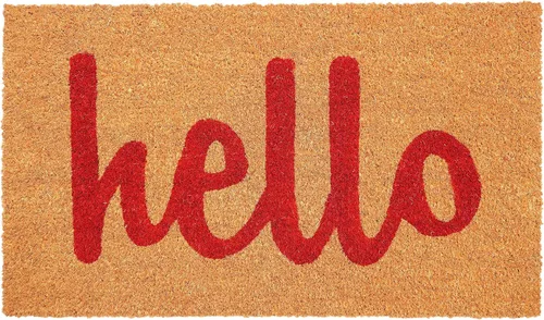 Vista 12 de Calloway Mills 100211729BNB Block Hello Felpudo de 17 x 29 pulgadas, negro/natural