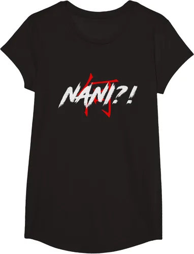Vista 4 de Nani Meme Anime Japanese Camiseta, Negro, S