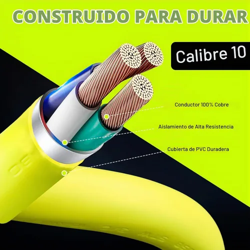 Vista 5 de NEMA TT-30P a L14-30R Cable adaptador para generador, cable adaptador de interruptor de transferencia de generador de 30 amperios de 3 clavijas a 4