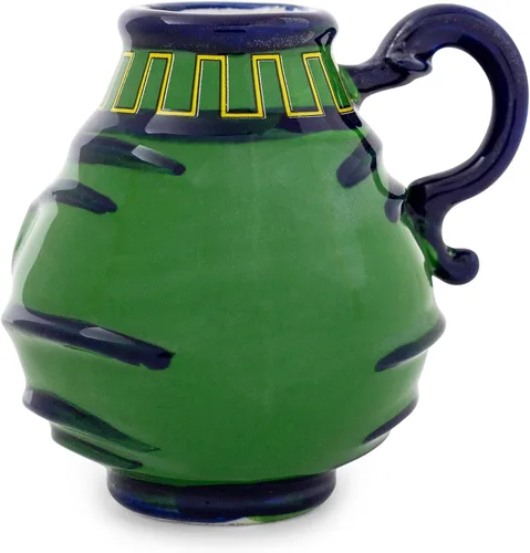 Vista 3 de Yu-Gi-Oh! Pot Of Greed - Mini taza de cerámica esculpida Taza de café pequeña con asa para expreso, capuchinos y bebidas Capacidad para 2 onzas