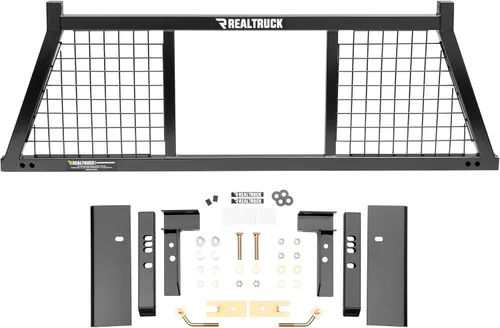 Vista 18 de RealTruck BACKRACK - Marco de estante de media lamas + kit de herramientas para uso con caja de herramientas de 21 pulgadas, combo Negro, sin