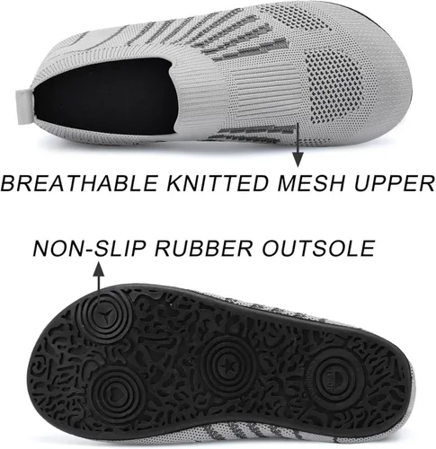 Vista 5 de Scurtain Pantuflas unisex con suela de goma para adultos