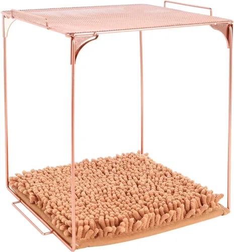 Vista 13 de Organizador de estante para casillero y kit de decoración con alfombra para casillero, adecuado para la escuela, oficina, elementos esenciales
