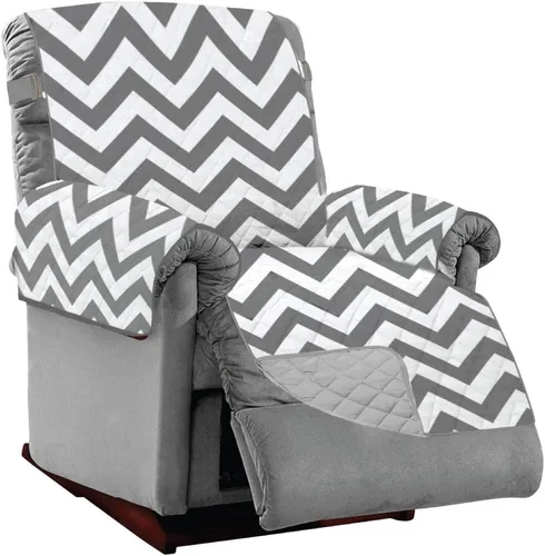 Vista 82 de Sofa Shield Funda de sofá con correa, reversible, resistente a las manchas y al desgarro, funda acolchada de microfibra, lavables, asiento de 62