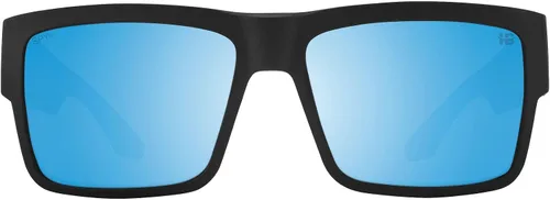 Vista 2 de SPY Cyrus Matte Black - Espejo polar azul hielo Happy Boost