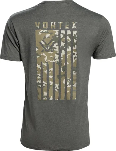 Vista 10 de Vortex Camisetas de manga corta Salute para hombre Negro